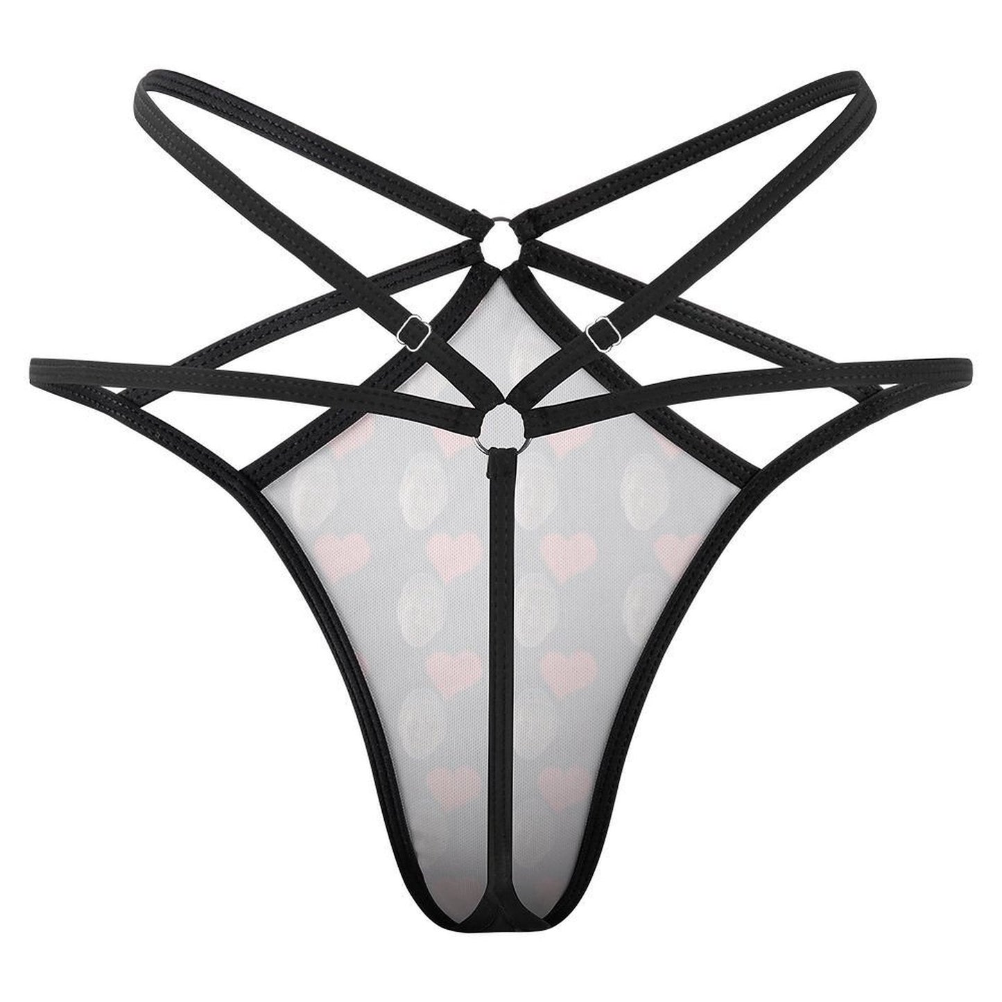 Tanga de Malla Transparente Personalizada | Ropa Interior Divertida