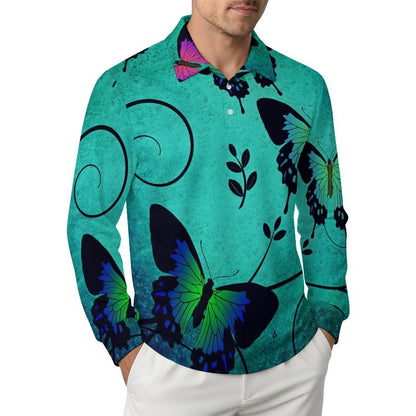 Polo Manga Larga Hombre Personalizable con Logo