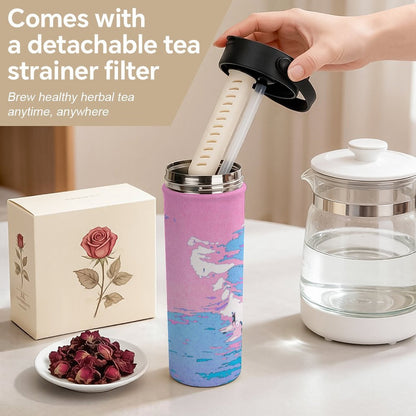Vaso Térmico con Infusor de Té Personalizado 20oz