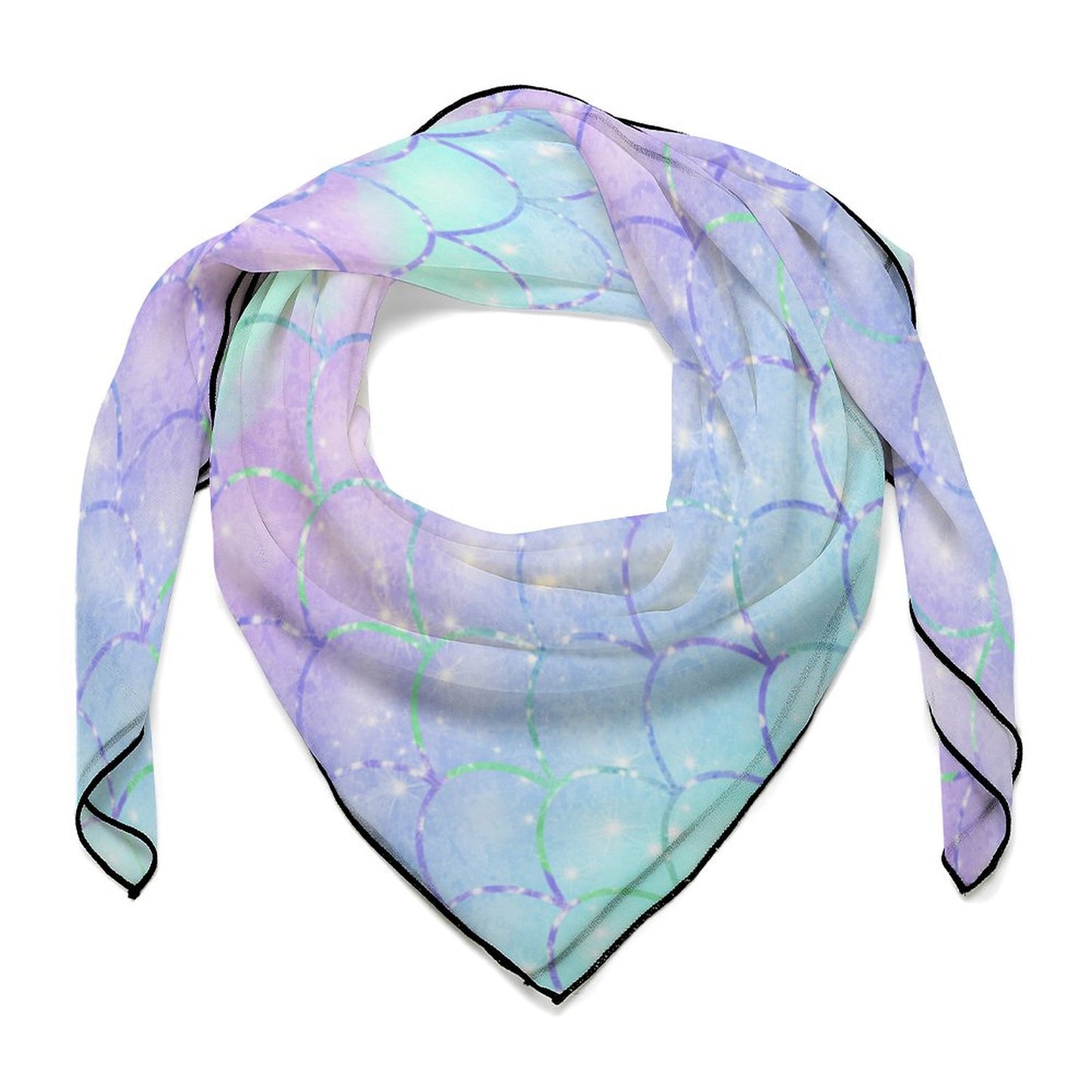 Pañoleta Cuadrada Satinada Personalizada | Accesorio Multiusos 68cm