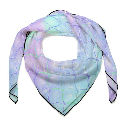 Pañoleta Cuadrada Satinada Personalizada | Accesorio Multiusos 68cm