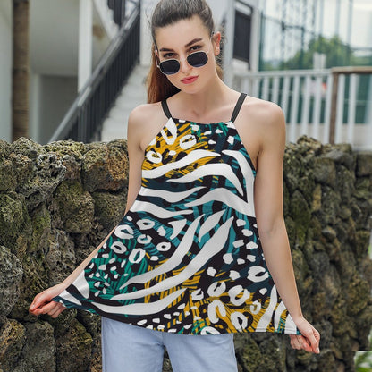Top Halter Personalizado Cuello Atado | Suelto y Fresco