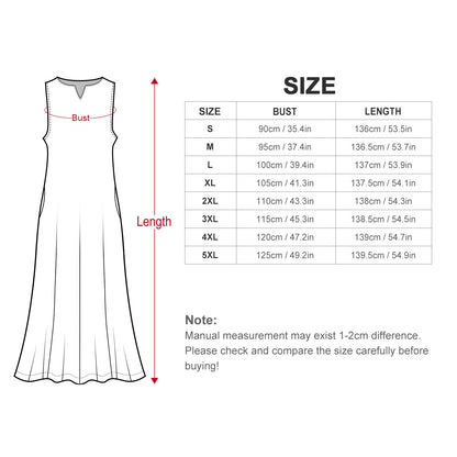 Vestido Largo Sin Mangas | Maxi Vestido Corte Columna Personalizado