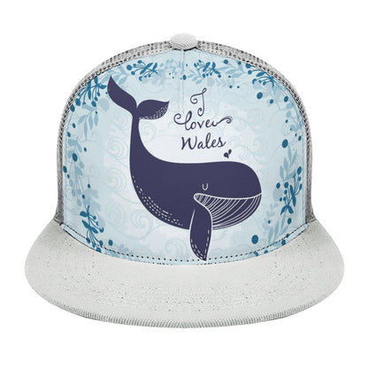 Gorra Plana Trucker Personalizada | Snapback de Malla con tu Logo