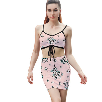 Set Falda Bodycon 2 Piezas Mujer | Top Corto Sexy Personalizable
