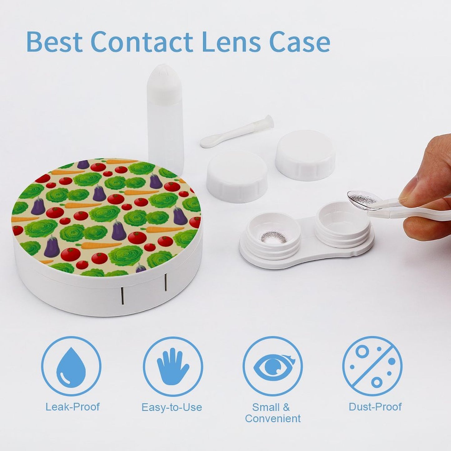 Estuche para Lentes de Contacto de Viaje | Tu Kit de Rescate Personal