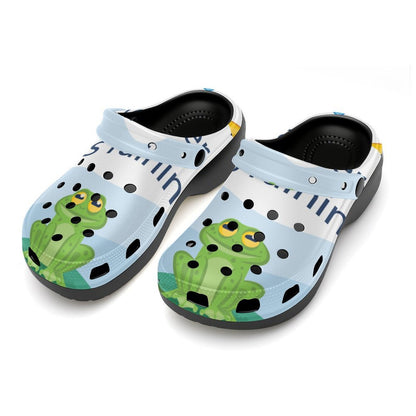 Zuecos de Tacón Personalizados en EVA con Impresión a Todo Color