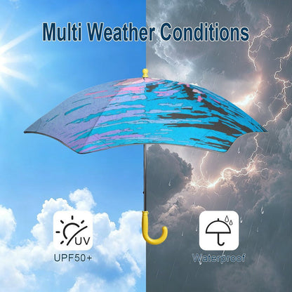 Children's Umbrella Ocean Summer Style One Size