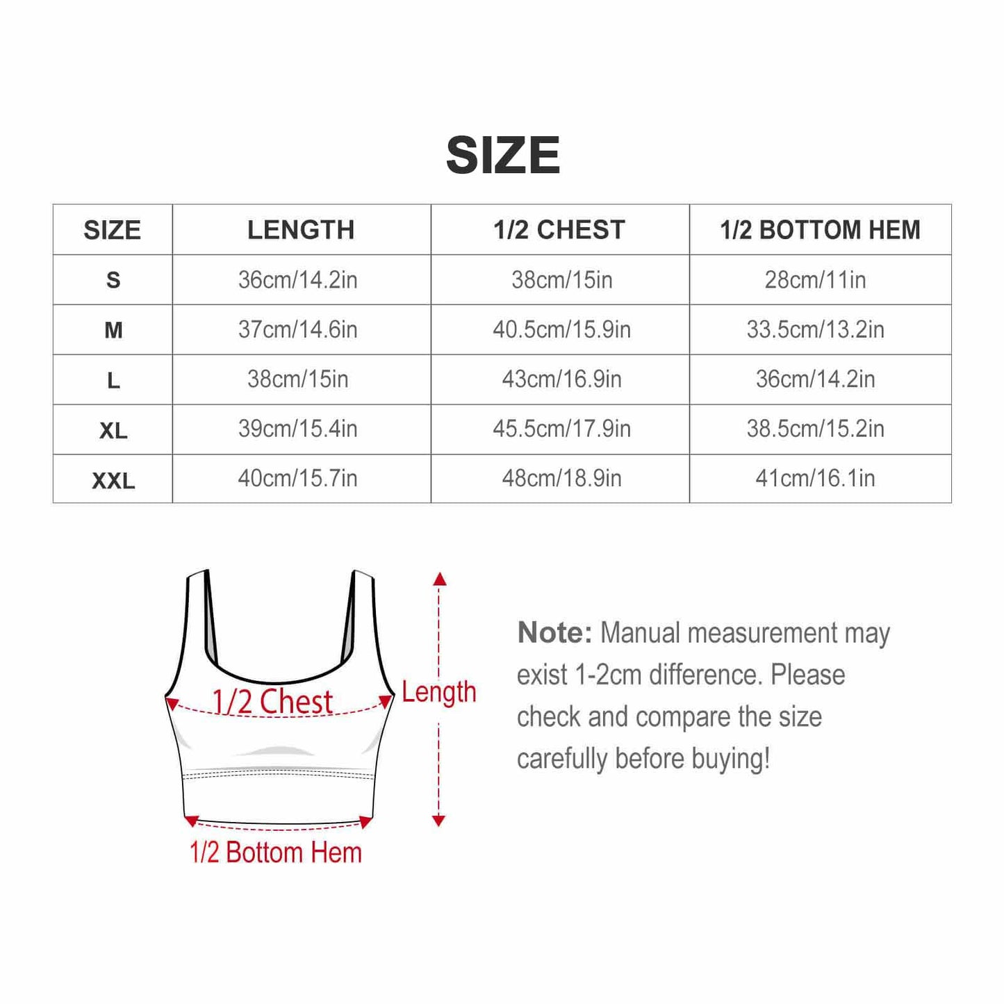 Sports Bra U-Neck Personalizado | Top Deportivo Soporte Alto