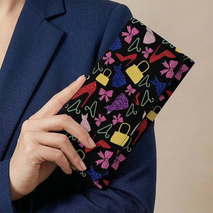 Cartera Bifold de Piel Sintética Personalizada con Impresión UV