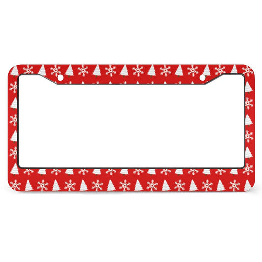 Portaplacas de Aluminio Personalizado | Diseño para Placa Americana