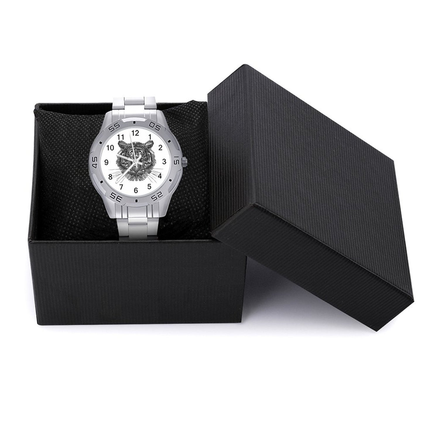 Reloj de Acero Inoxidable Personalizado | Reloj de Cuarzo para Hombre