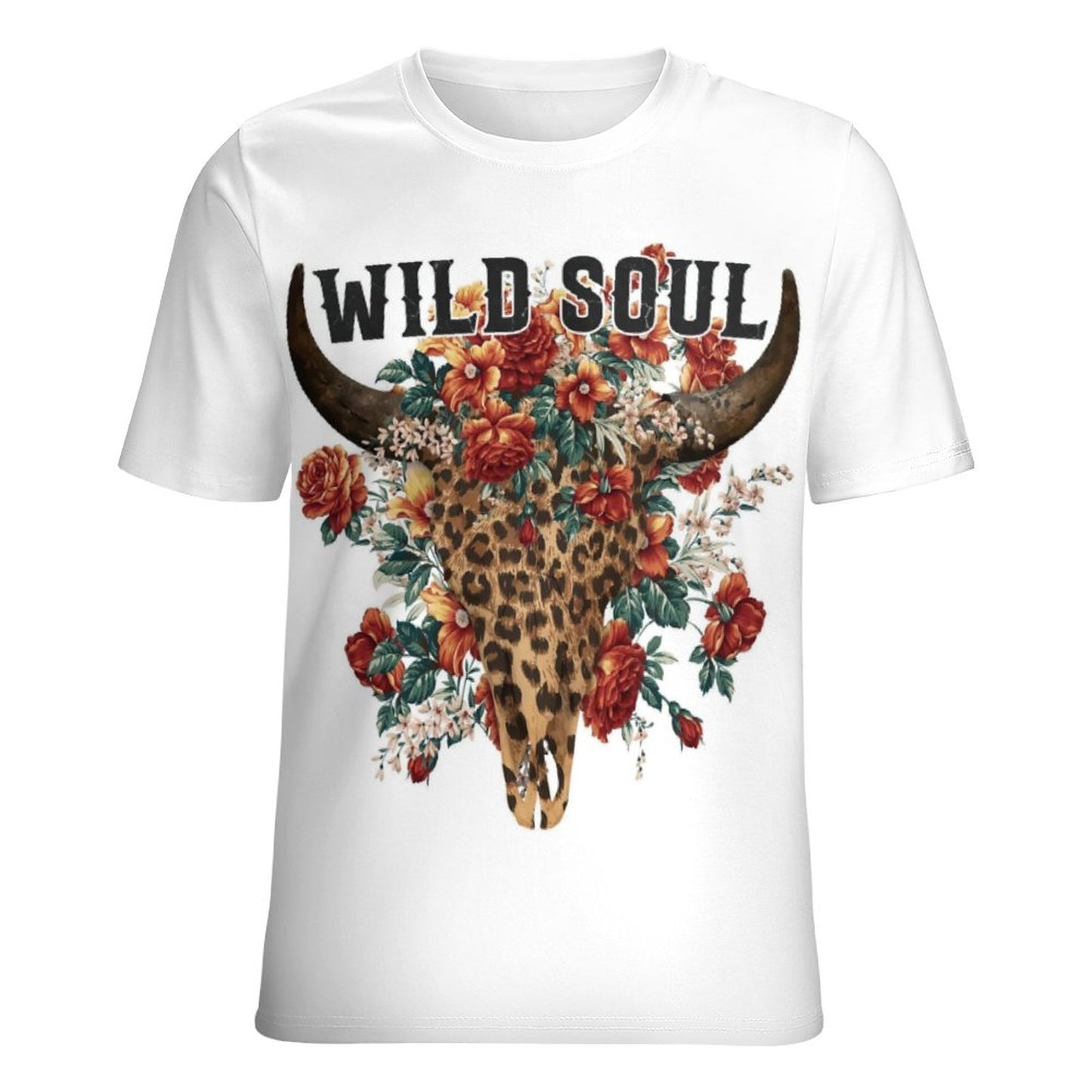 Camiseta Mujer Full Print Tacto Algodón | Tallas S-6XL Personalizada