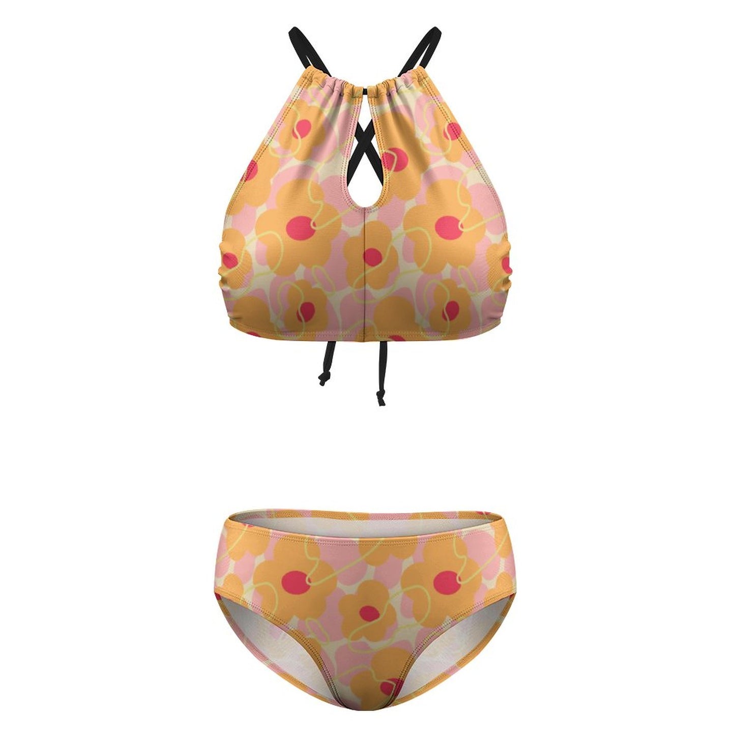 Bikini Triángulo Personalizado con Tiras | Traje de Baño 2 Piezas Ajustable