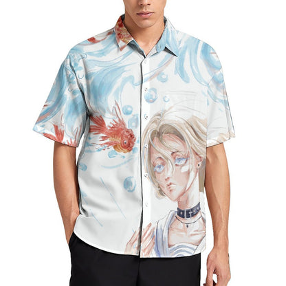 Camisa Casual Personalizada para Hombre | Diseña con Tu Foto/Logo