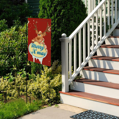 Bandera de Lino para Jardín | La Firma Rústica para tu Obra Maestra