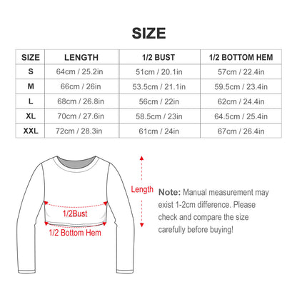 Women's Long Sleeve Shirt Merry Christmas Santa Duck Snowflake Blue