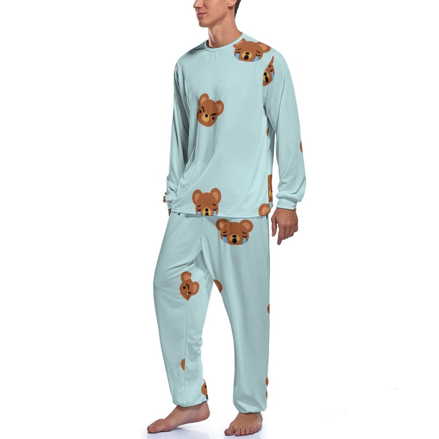Pijama de Seda de Leche para Hombre | Suave y Personalizada