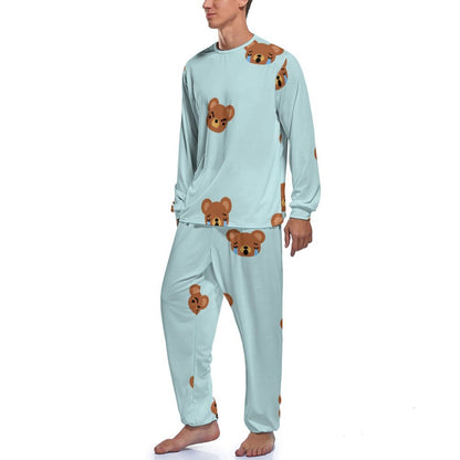 Pijama de Seda de Leche para Hombre | Suave y Personalizada