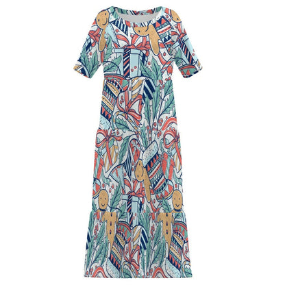 Vestido Largo Personalizable (S-8XL) | Ropa con Foto México