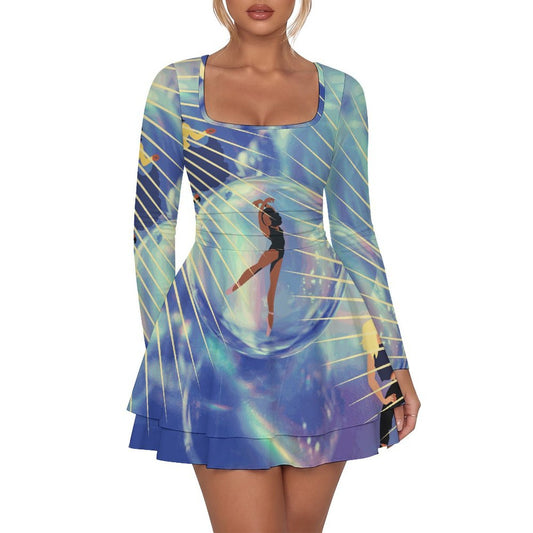Sudadera Cuello V para Mujer Manga Larga