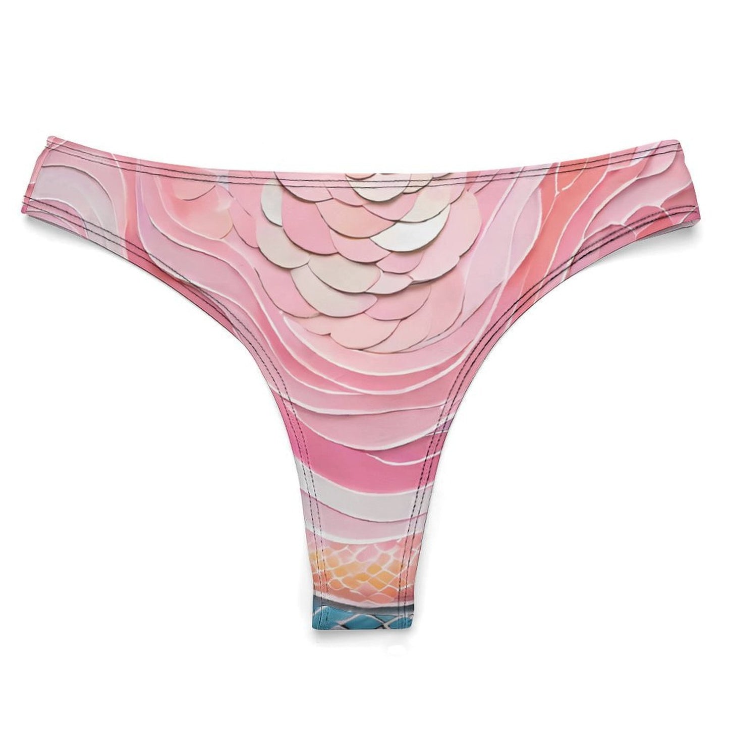 Tanga de Modal Personalizable con Impresión Completa