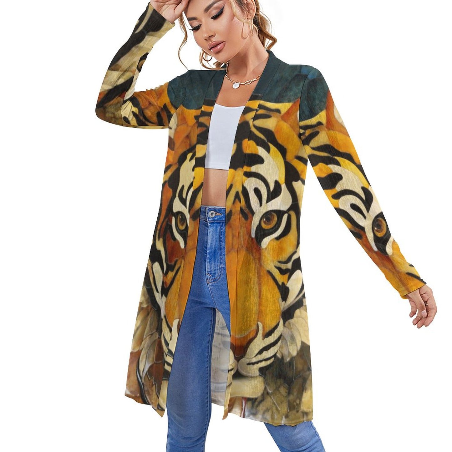 Cárdigan Largo Personalizado | Eleva Cualquier Look al Instante