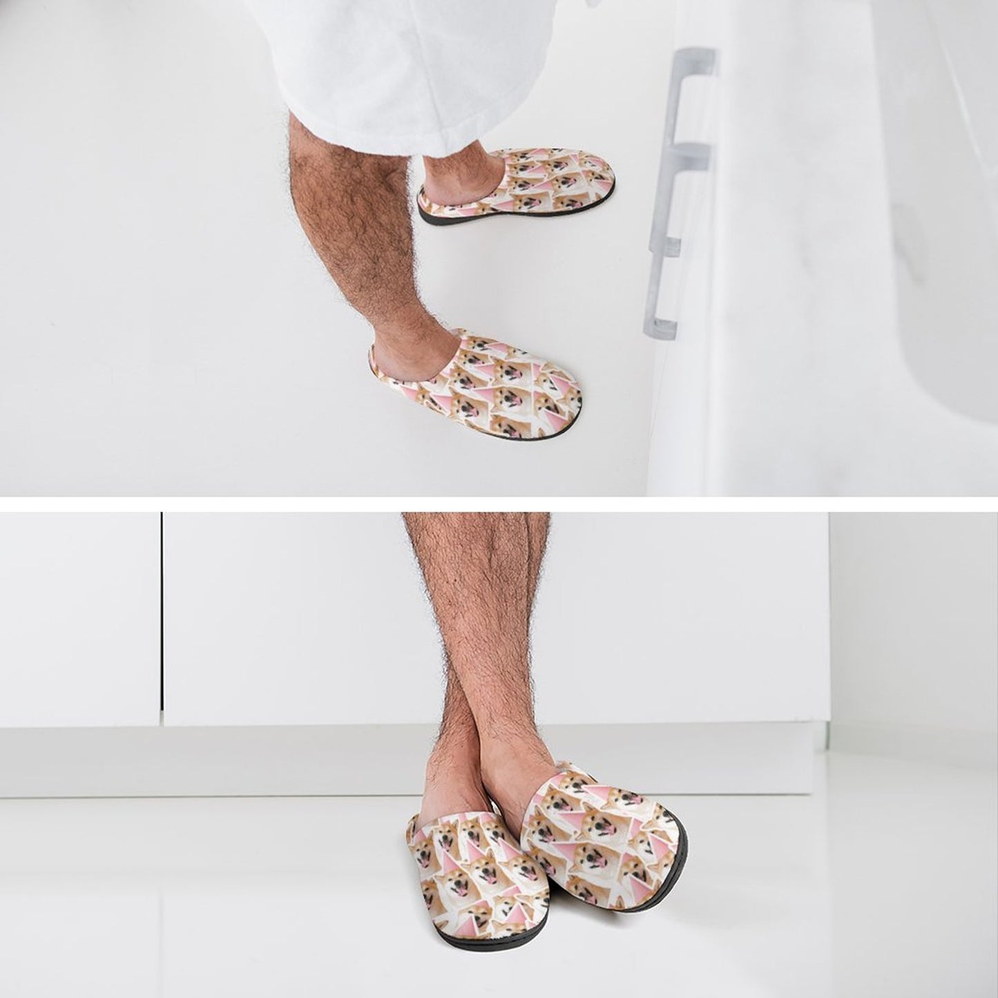 Pantuflas de Hombre Personalizadas | Zapatillas de Casa Cómodas