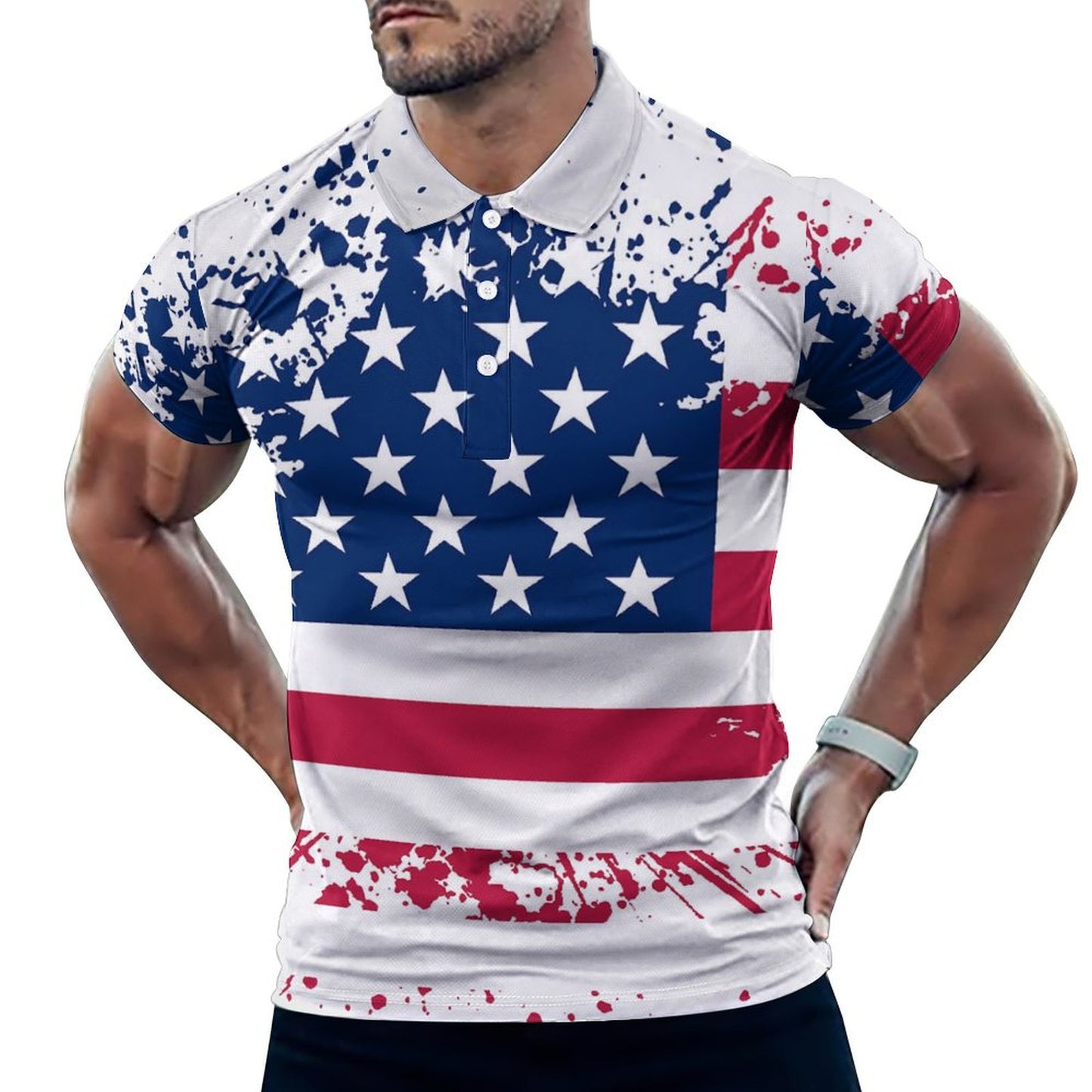 Polo Personalizable de Tela Fría para Hombre | Camisa con Logo