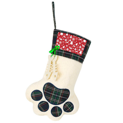 Bota Navideña para Mascota Personalizada | Elegancia y Estilo para tu Hogar