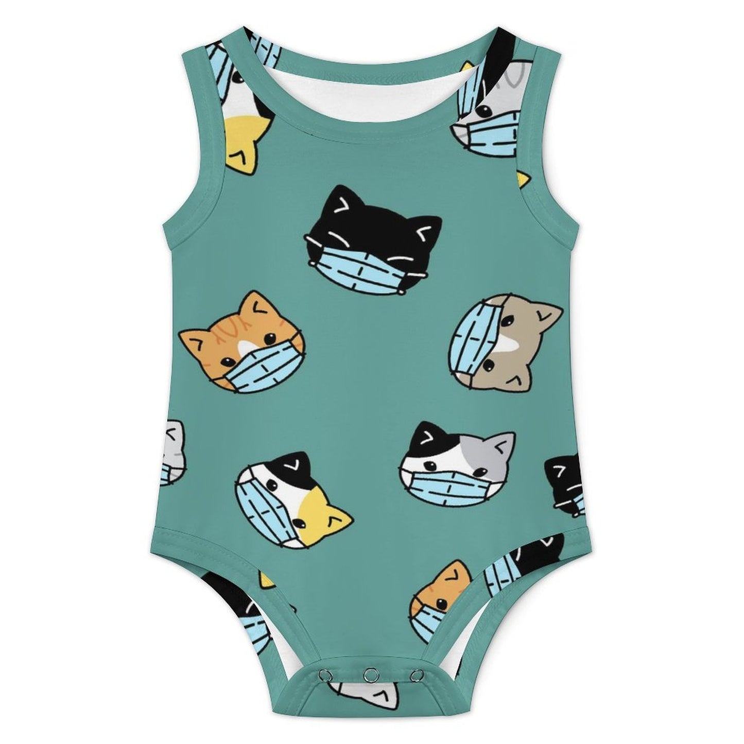 Pañalero Body Personalizado para Bebé | Ropa sin Mangas Recién Nacido