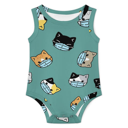 Pañalero Body Personalizado para Bebé | Ropa sin Mangas Recién Nacido