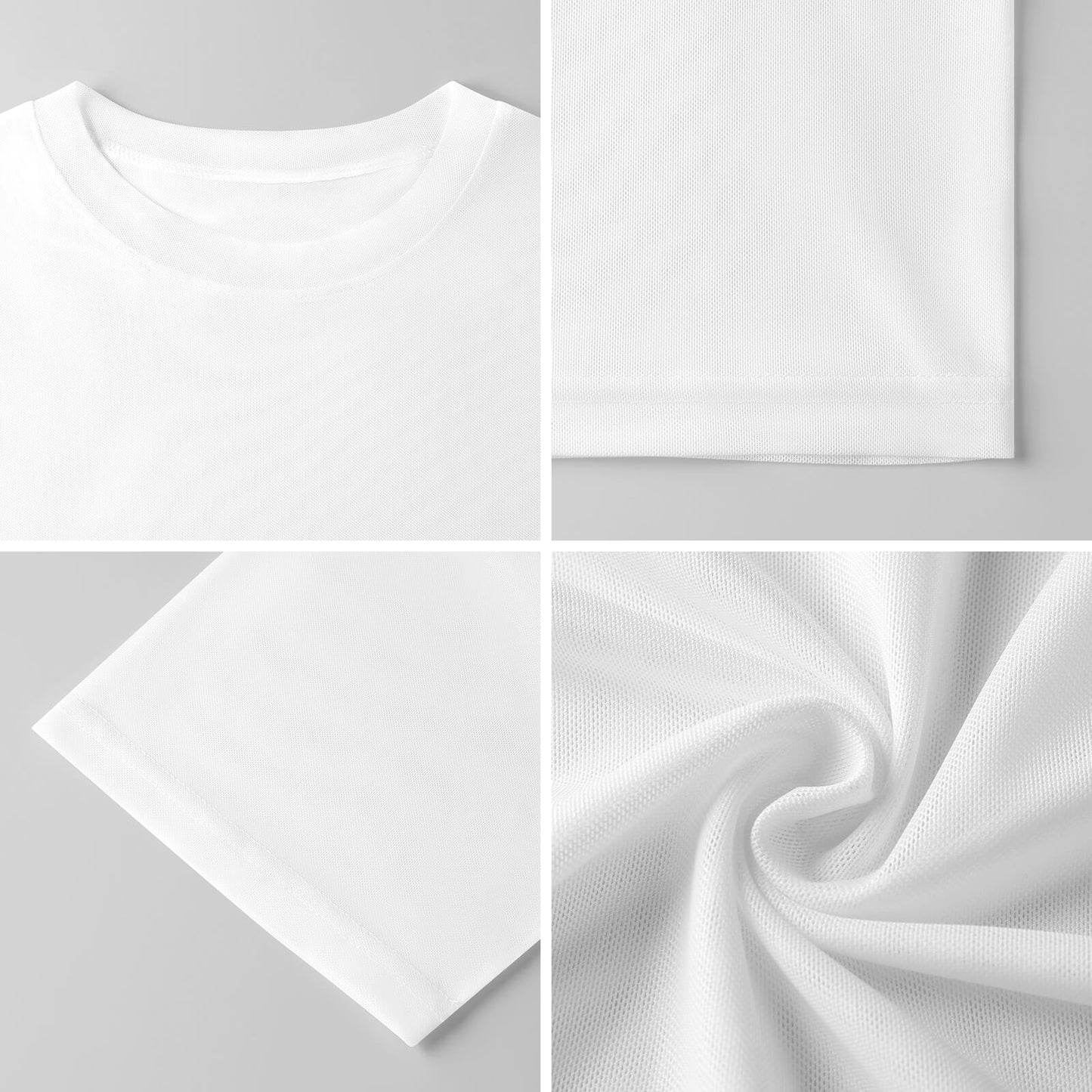 Short-sleeved Mesh T-shirt 333