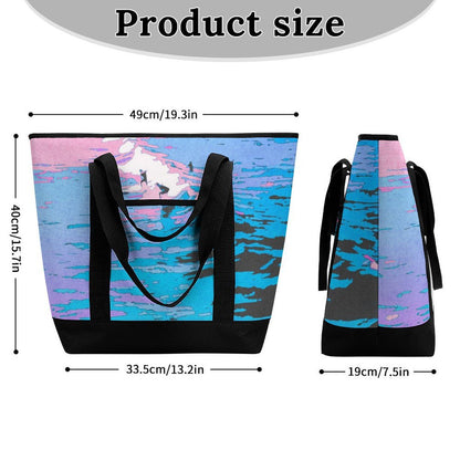 Bolsa de Compras Térmica Personalizada de Gran Capacidad y Plegable