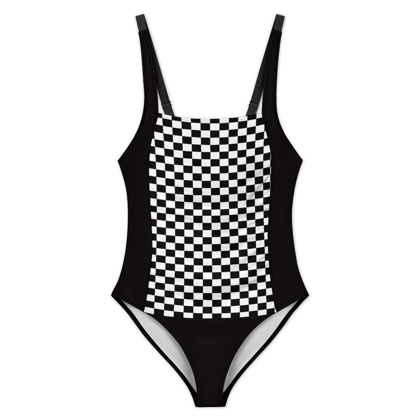 Traje de Baño de Una Pieza Cuello Cuadrado Personalizado | Efecto Moldeador