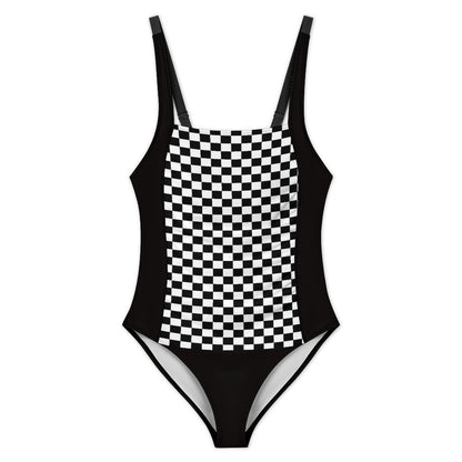Traje de Baño de Una Pieza Cuello Cuadrado Personalizado | Efecto Moldeador