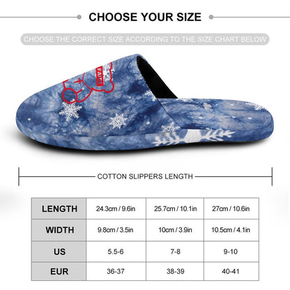Pantuflas Personalizadas Mujer | Suela Antideslizante TPR & Franela