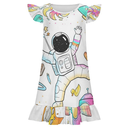Camisola para Niña con Olanes Personalizable