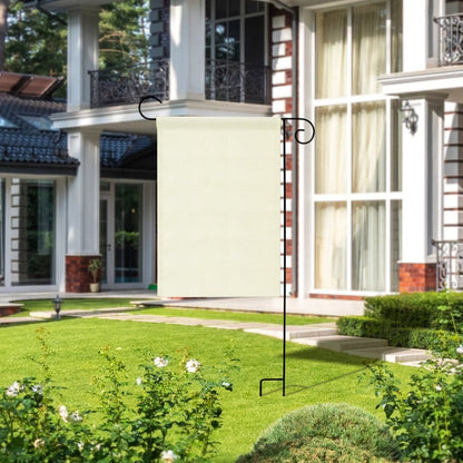 Bandera de Lino para Jardín | La Firma Rústica para tu Obra Maestra