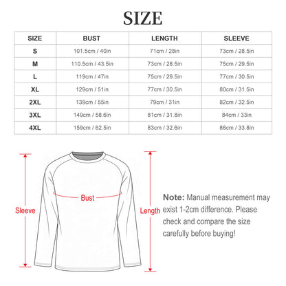 Pijama Personalizable de Manga Larga para Hombre con Bolsillos