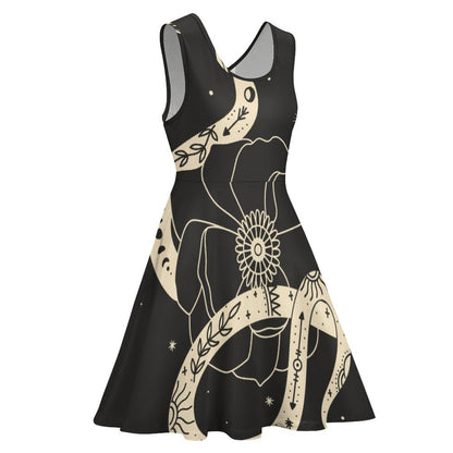 Vestido Skater Sin Mangas | Tu Solución de Estilo para Cada Día