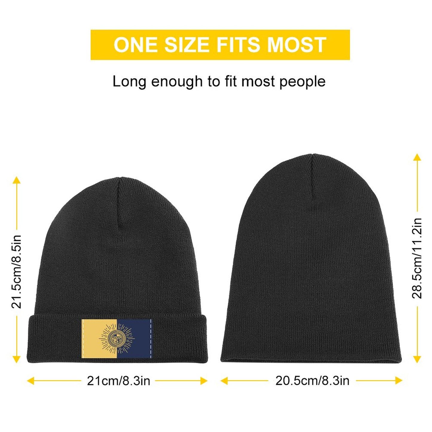 Beanie Personalizado Premium | Gorro Térmico Suave "Efecto Lana" (40-62cm)