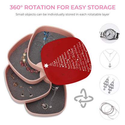 Organizador de Joyas Giratorio | Orden y Estilo para tu Tocador