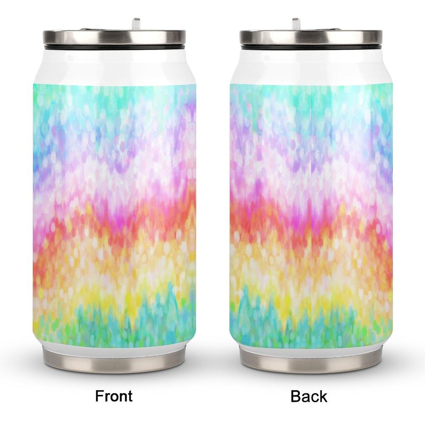 Vaso Térmico Acero con Pajita | Cola Cup Personalizado