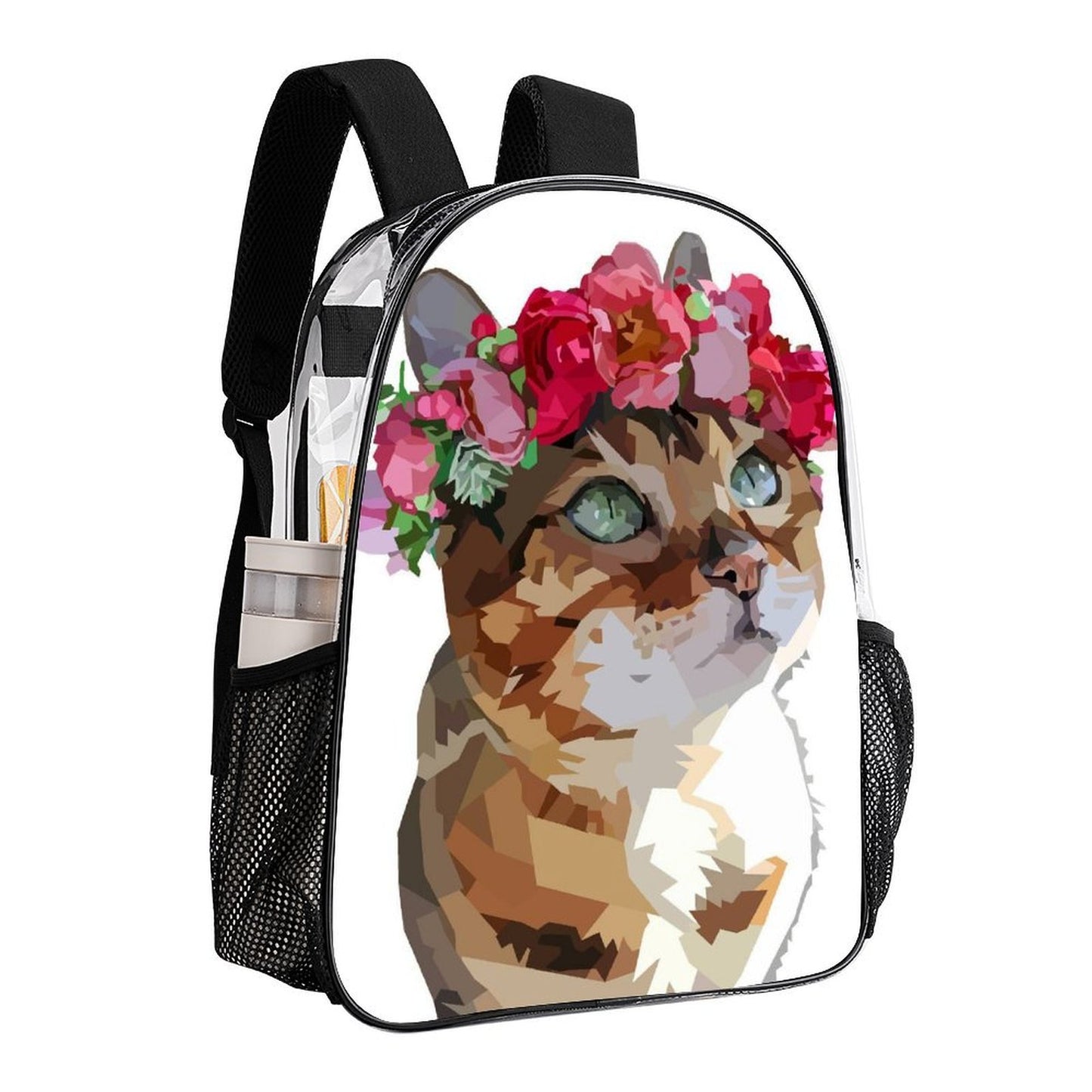 Mochila Transparente Personalizada de 17 Pulgadas para Uso Rudo