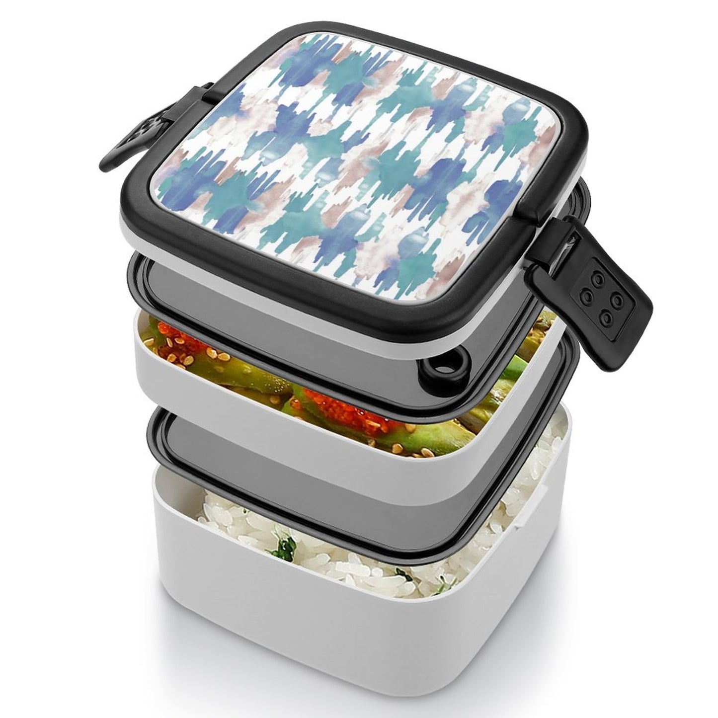 Bento Box Doble Capa Personalizado | Lonchera Japonesa 1000ml