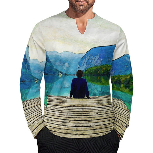 Playera Manga Larga Secado Rápido para Hombre | Personalizada