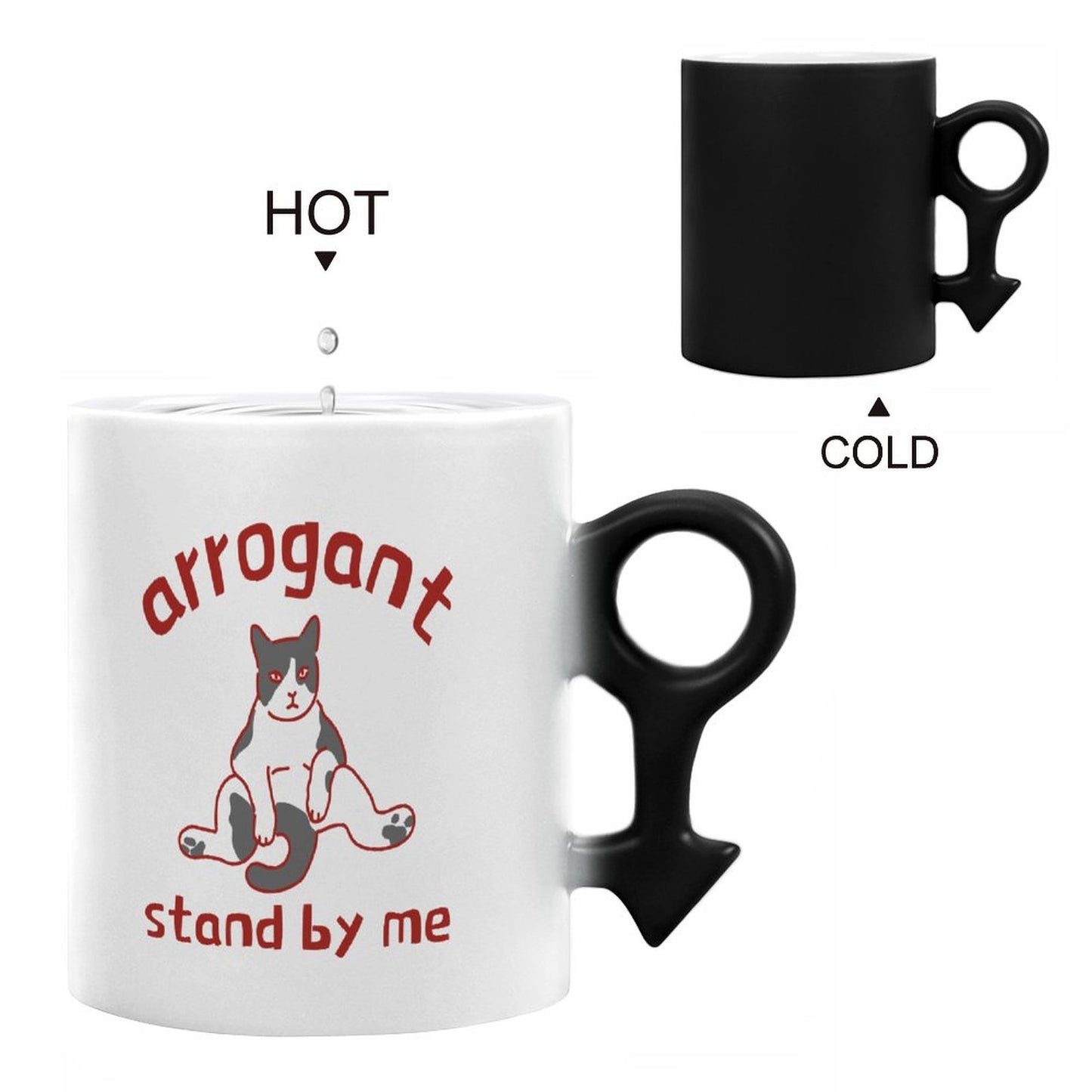 Set Tazas Mágicas Pareja Personalizadas | Foto Aparece con Calor