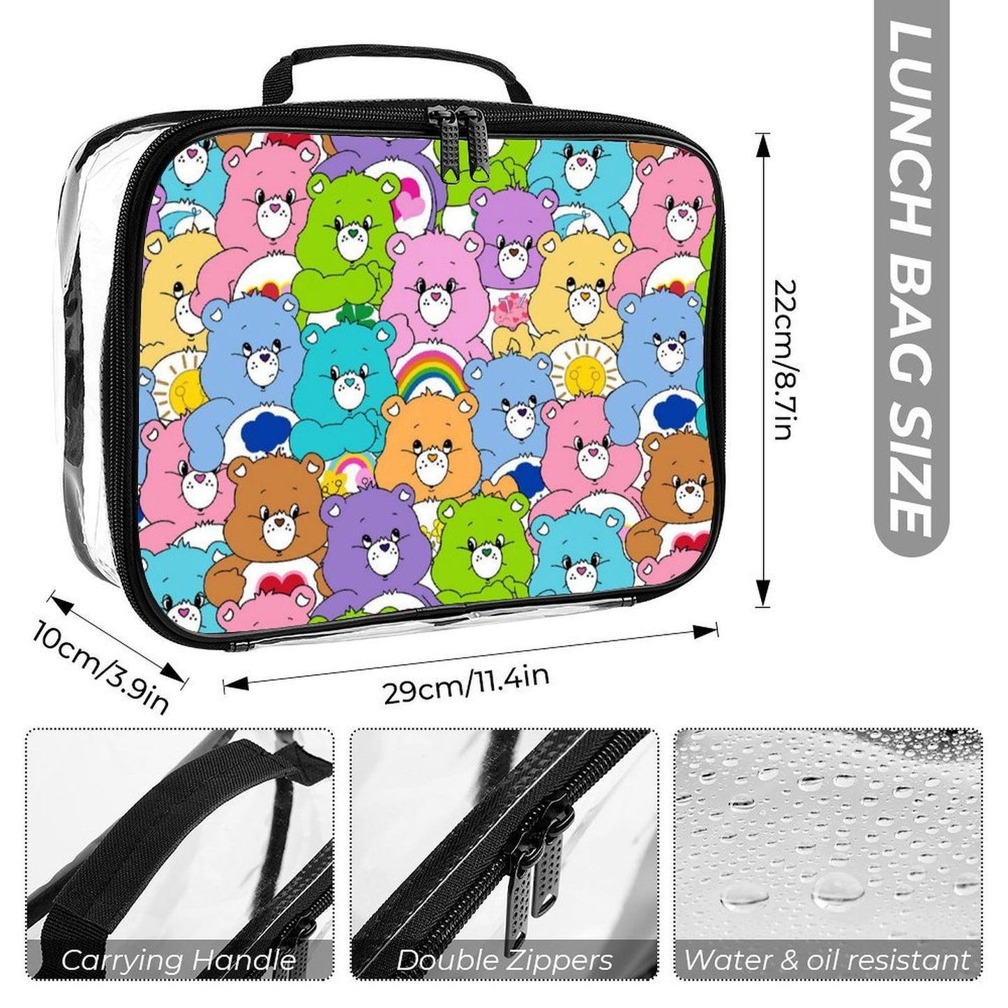 Set Organizador Transparente 2 Piezas Personalizable con Impresión UV