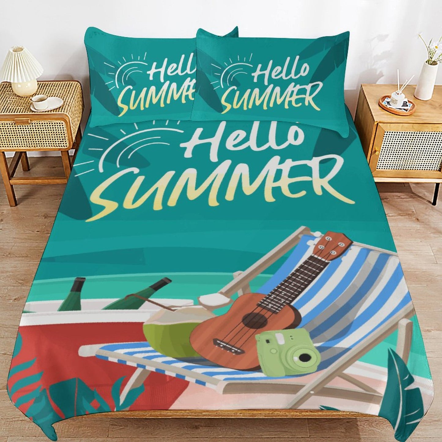 Juego de Cama 3 Piezas Personalizado | Funda Nórdica Suave y Térmica